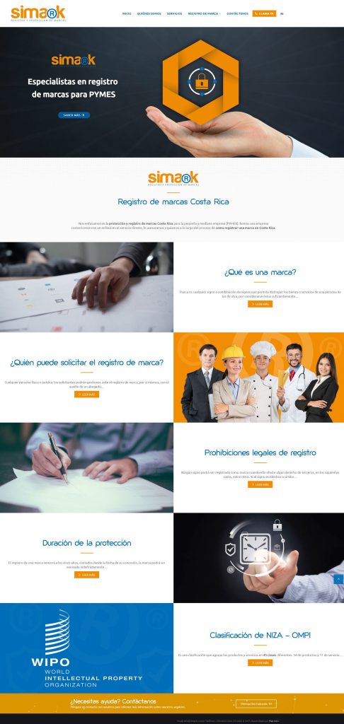 Simark sitio web costa rica
