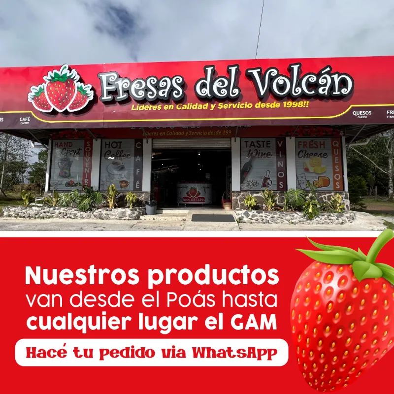 fresas del volcan redes sociales post